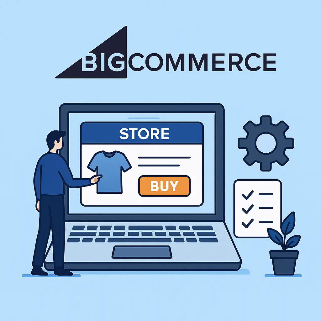 Bigcommerce as Shopify competitor illustration