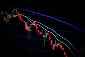 Small business financial planning with charts and graphs